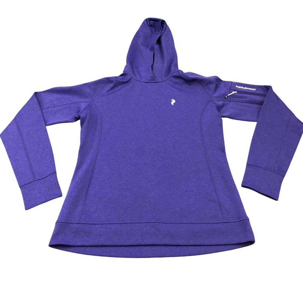 Peak Performance W Direction Hood Women L Purple‎ Hooded Sweatshirt G52220023S